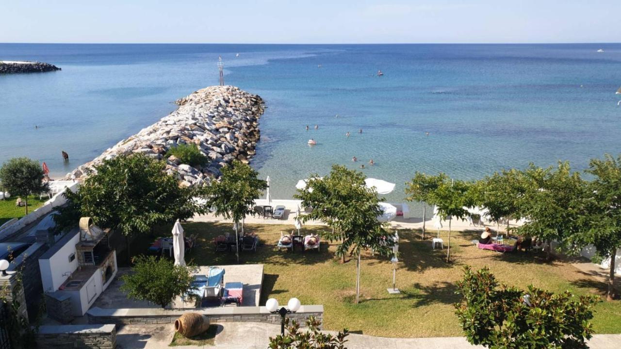 Pansion Alexandros By The Sea Aparthotel Nea Skioni Exteriör bild