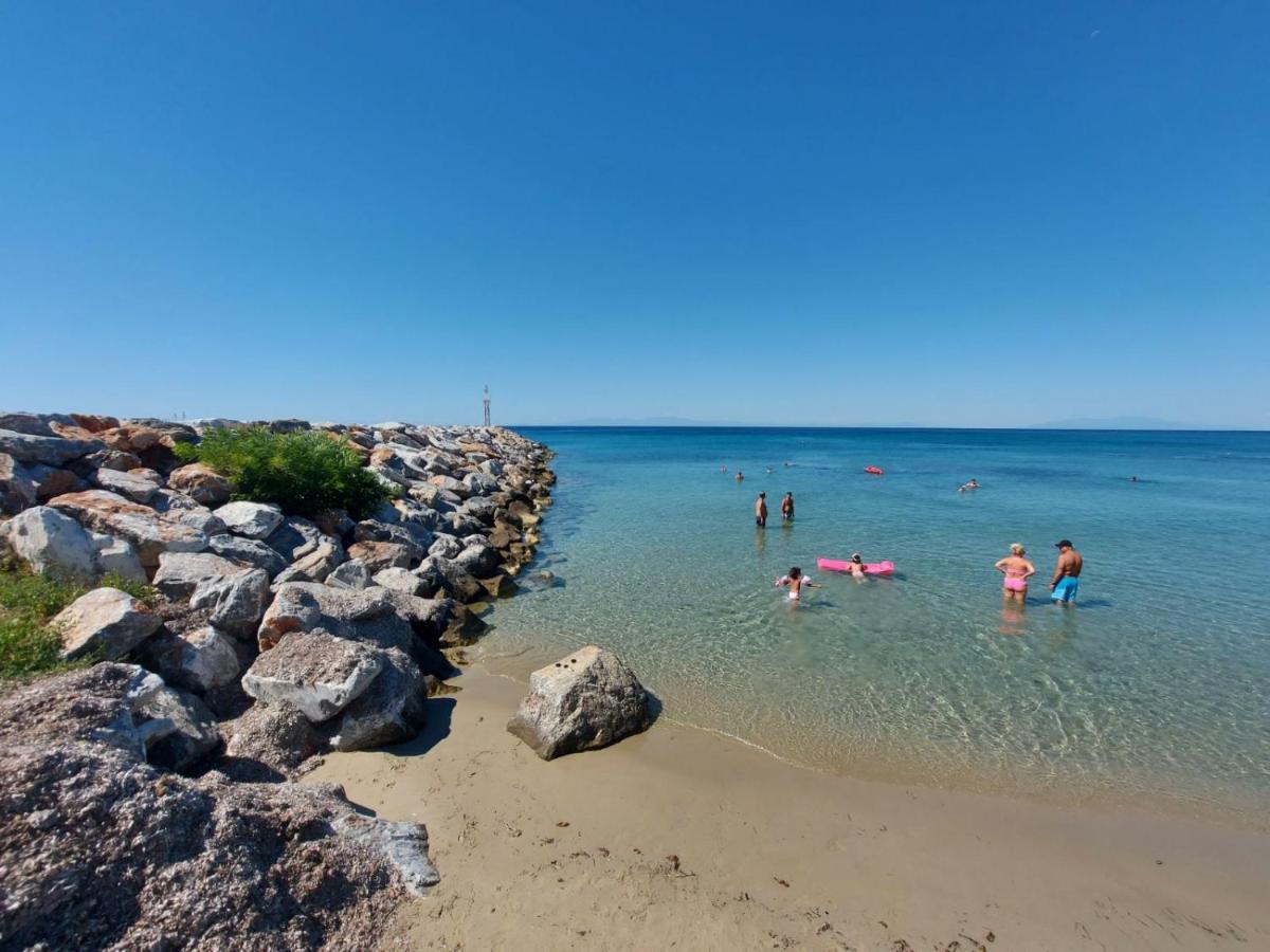 Pansion Alexandros By The Sea Aparthotel Nea Skioni Exteriör bild